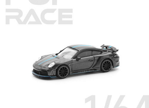 Load image into Gallery viewer, POPRACE 1/64 992 STINGER GTR CARBON EDITION (BLUE LINE) model car
