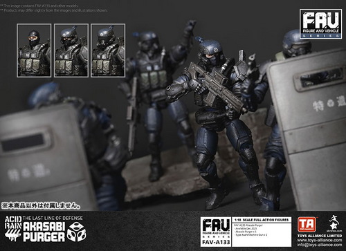 Load image into Gallery viewer, Acid Rain x Toy Alliance FAV-A133 Akasabi Purger 1/18 Action Figure
