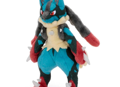 Load image into Gallery viewer, Takara Tomy Arts Pokemon I Choose You! Soft Plush Toy - Basic Mega Lucario
