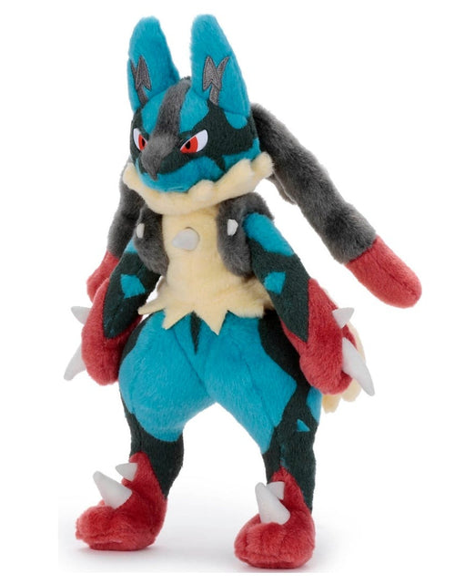 Load image into Gallery viewer, Takara Tomy Arts Pokemon I Choose You! Soft Plush Toy - Basic Mega Lucario
