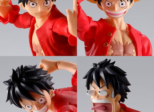 Load image into Gallery viewer, Bandai Tamashii S.H.Figuarts Monkey D. Luffy Onigashima Uchiiri Action Figure
