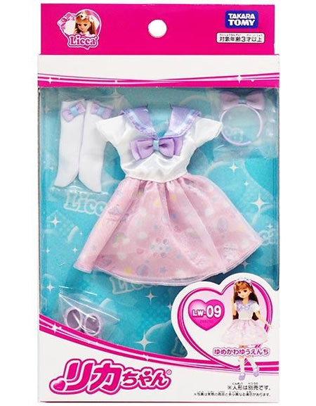 Takara Tomy Licca Chan Doll Dress - LW-09 Amusement Park
