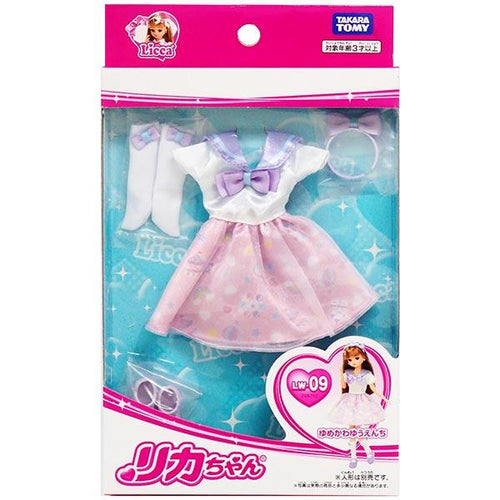 Load image into Gallery viewer, Takara Tomy Licca Chan Doll Dress - LW-09 Amusement Park
