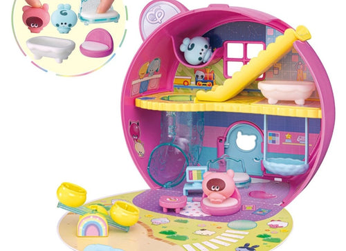 Load image into Gallery viewer, Takara Tomy Punirunes Puni Puni Airun Punirun's House playset
