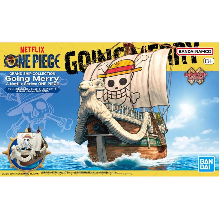 Bandai GRAND SHIP COLLECTION Going Merry A Netflix Series: ONE PIECE Model Kit