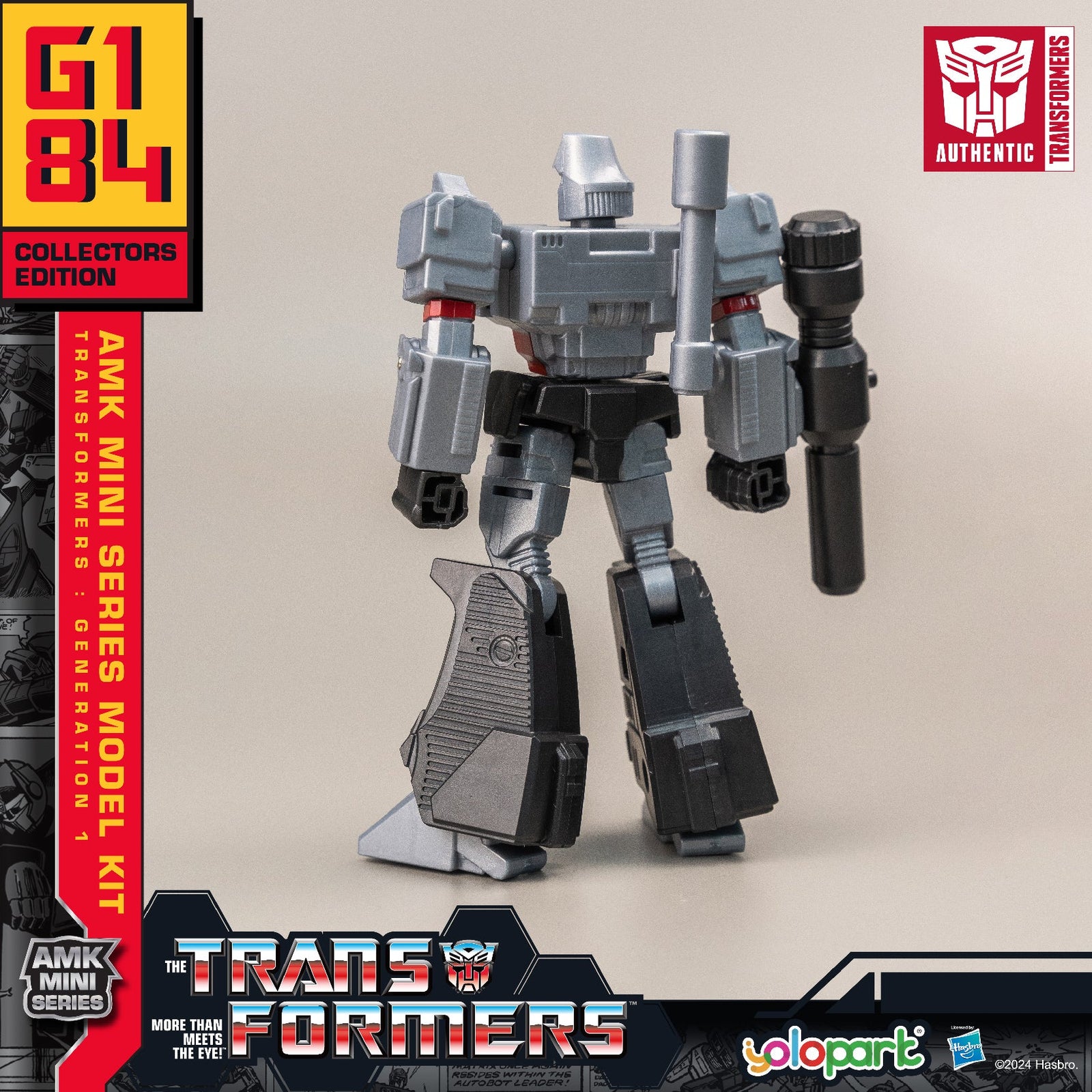 Yolopark Generation One AMK MINI Series Model Kit  - Megatron transformers