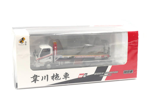 Load image into Gallery viewer, Tiny 1/64 HINO 300 World Champion Tow Truck City Diecast Scale Model Car
