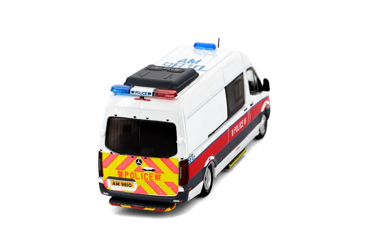 Tiny City Die-cast MERCEDES-BENZ Sprinter W907 Hong Kong Police CTRU (AM9810)