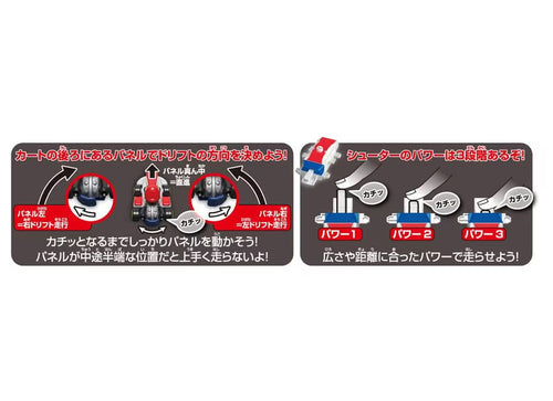 Load image into Gallery viewer, Takara Tomy Drift Tomica Mario Kart Drift Starter Set Mario &amp; Standard Kart

