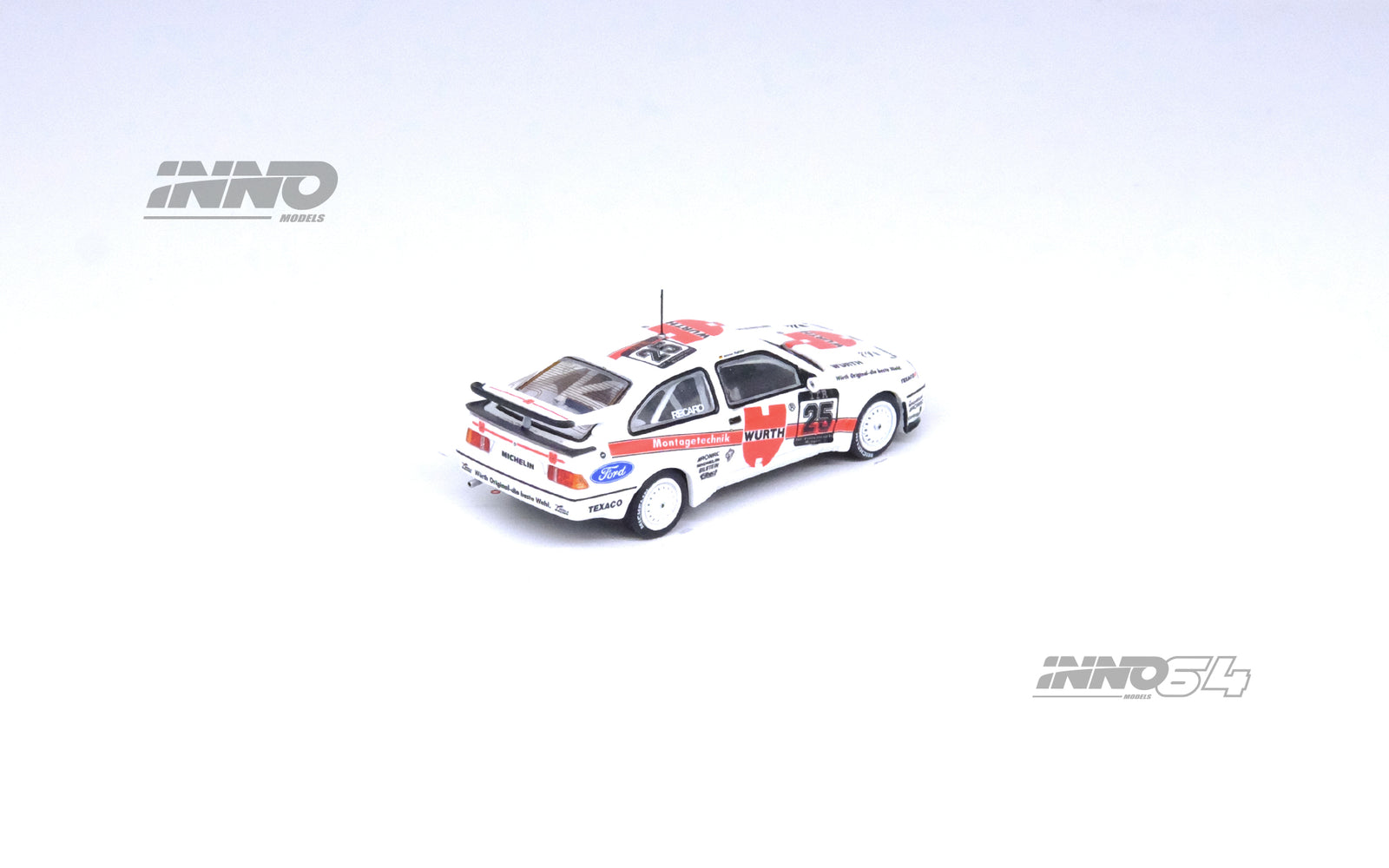 INNO64 1/64 FORD SIERRA RS500 COSWORTH #25 "TEAM WURTH RACING" DTM