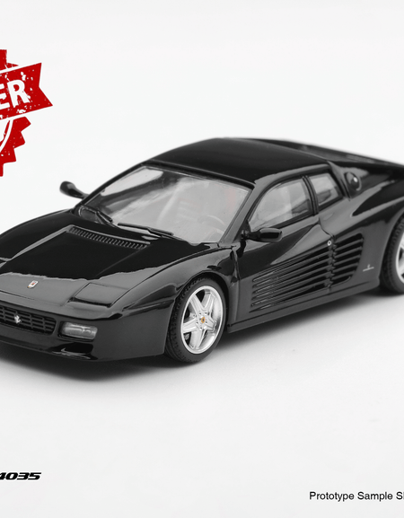 (Pre-order) BBR 1/64 Ferrari 512 TR Nero (Black) Diecast Model Car