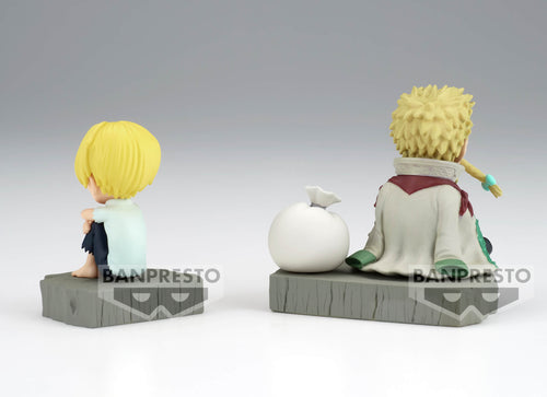 Load image into Gallery viewer, Banpresto One Piece wcf world collectable figure log stories sanji &amp; zeff set
