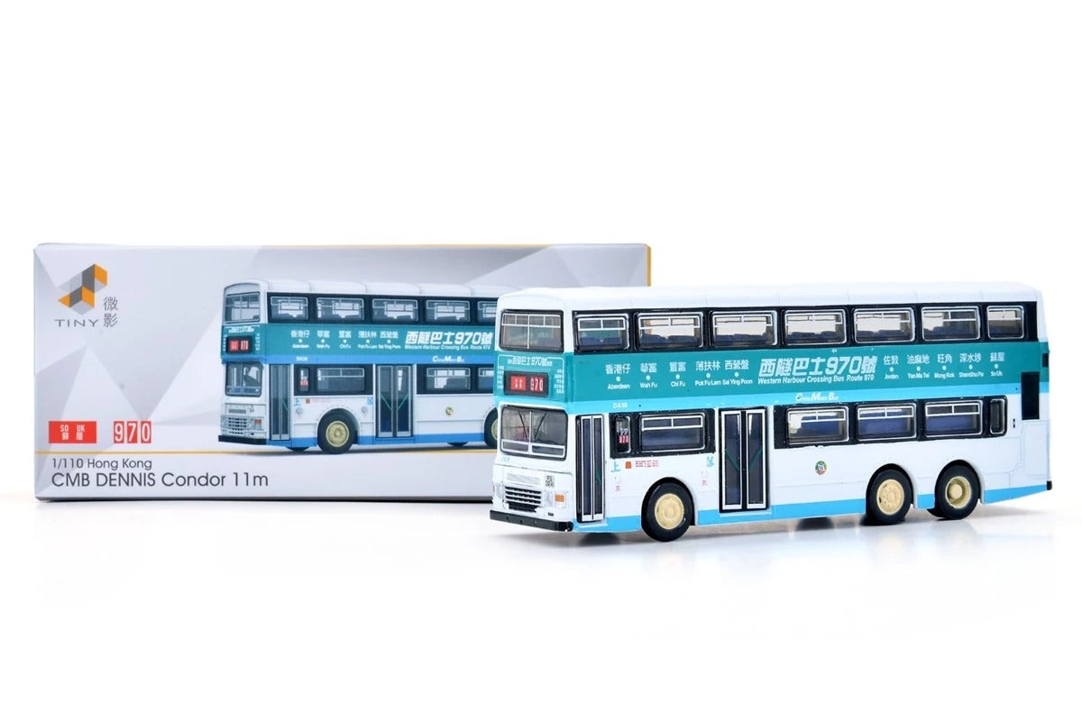 Tiny City Die-cast Model Car - 1:110 CMB DENNIS Condor 11m (970) Model Bus