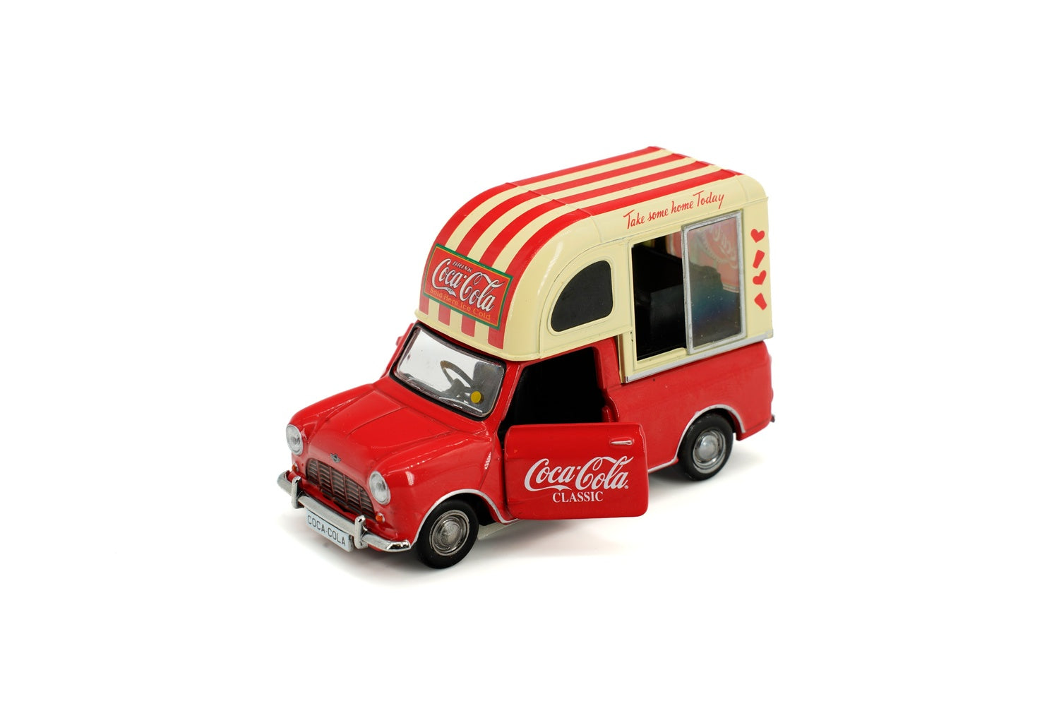 Tiny City Die-cast Model Car 1/50 Morris Mini Pickup Coca-Cola