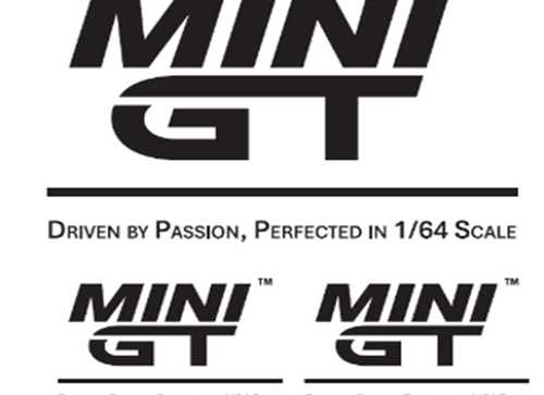 Load image into Gallery viewer, MINI GT Official MINI GT Sticker Set C (92*54mm/44*33mm) MGTOM044
