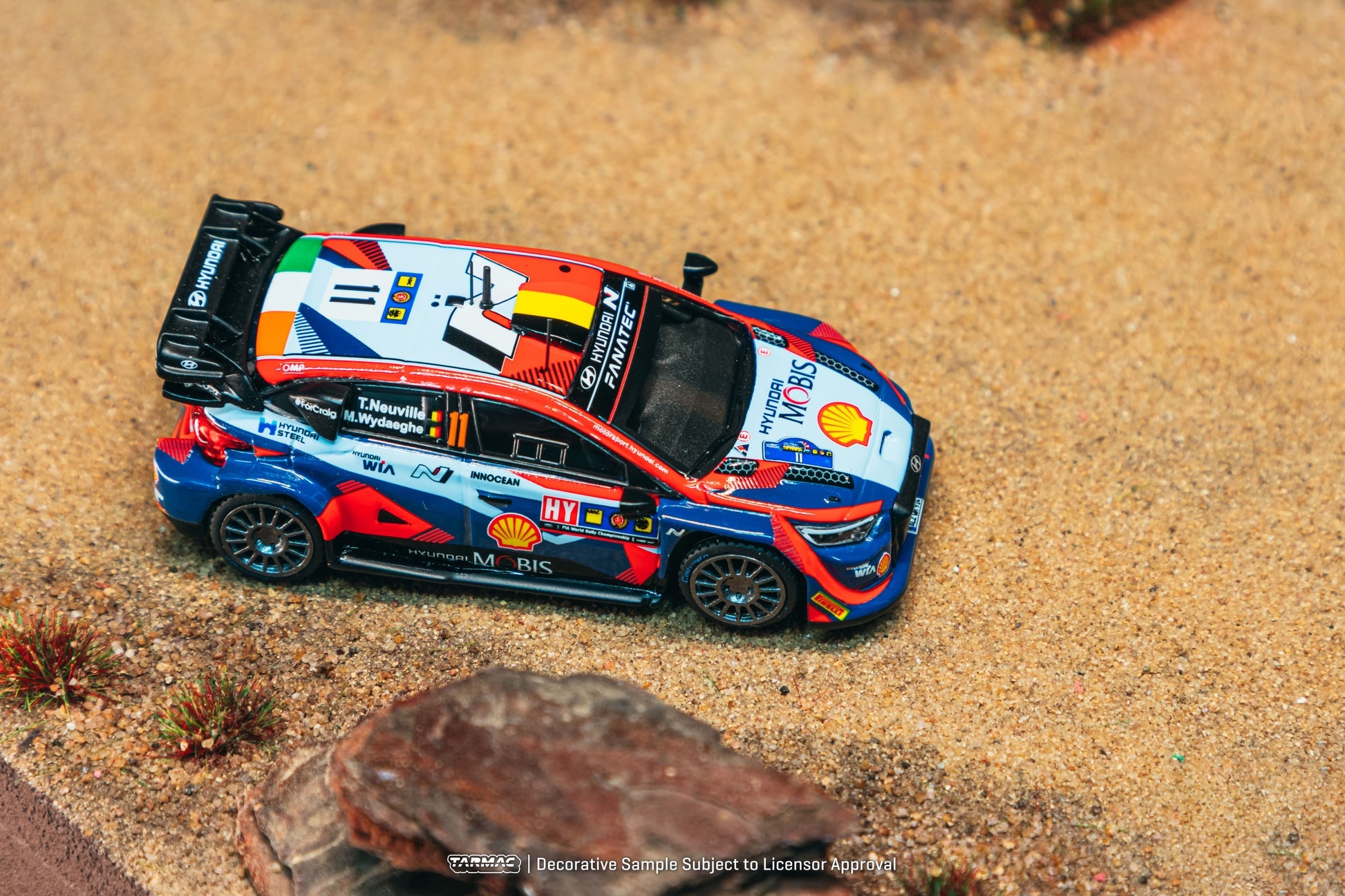 (Pre-order) Tarmac Works 1/64 Hyundai i20 N Rally1 Hybrid WRC Central European