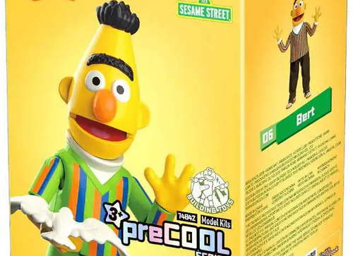 Load image into Gallery viewer, Blokees Sesame Street PreCool Series Model Kit - 06 Bert
