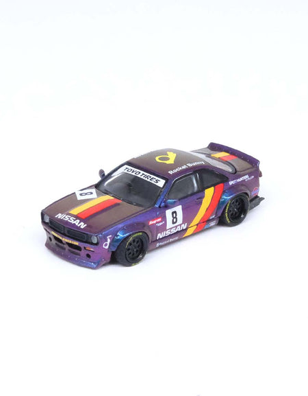 INNO64 MODEL 1/64 NISSAN SILVIA (S14) BOSS "ROCKET BUNNY" Purple