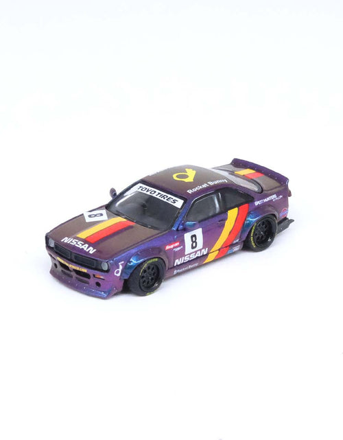 Load image into Gallery viewer, INNO64 MODEL 1/64 NISSAN SILVIA (S14) BOSS &quot;ROCKET BUNNY&quot; Purple

