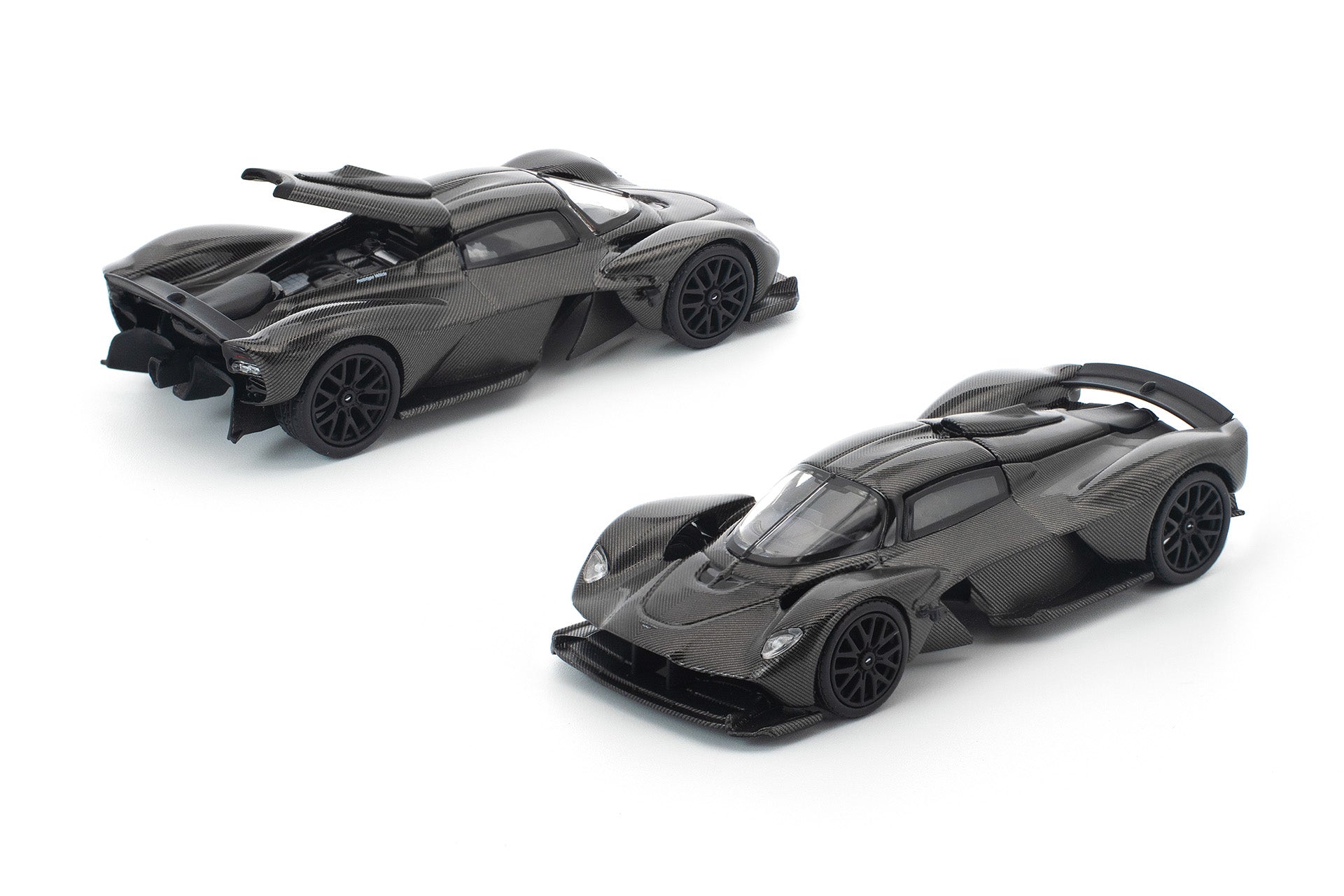 (Pre-order) POPRACE 1/64 ASTON MARTIN VALKYRIE CARBON EDITION Model Car
