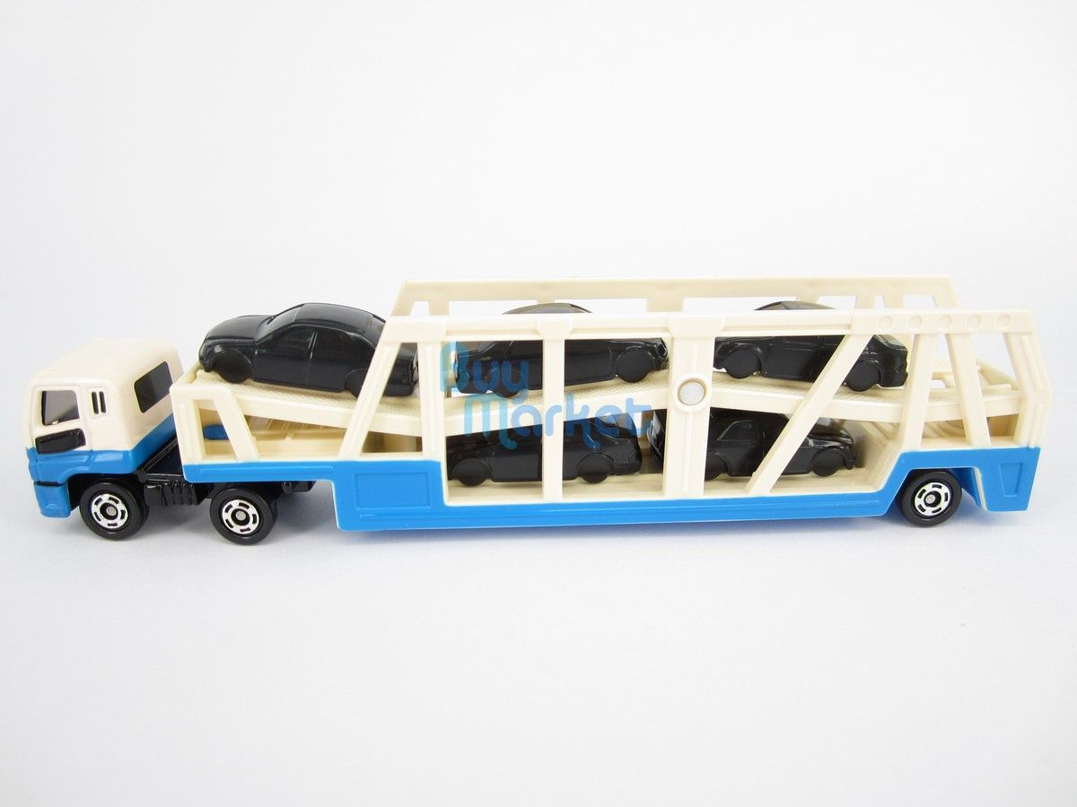 Takara Tomy Tomica #131 Mitsubishi Fuso Super Great Transporter Diecast Toy Car