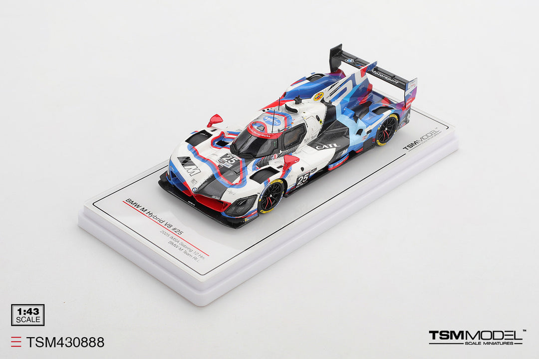 (Pre-order)TSM Model 1/43 BMW M Hybrid V8 #25 M Team RLL 2025 IMSA Sebring 12hrs