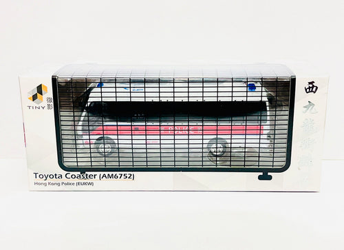 Load image into Gallery viewer, Tiny City Die-cast Model Car - Toyota Coaster B59 Police (AM6752 EUKW 34) [7-11]
