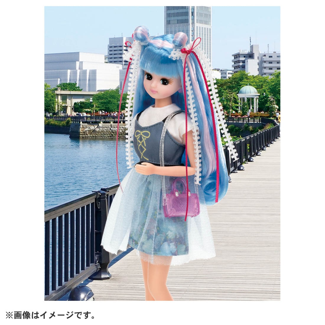 Takara Tomy Licca Chan Doll play set - Float Jellyfish