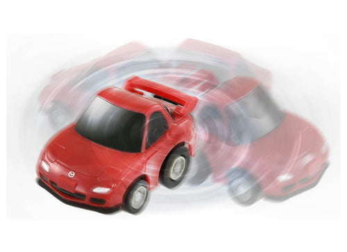 Load image into Gallery viewer, Takara Tomy Tomica ChoroQ Pull Back Diecast e-07 Mazda RX-7 (FD3S)
