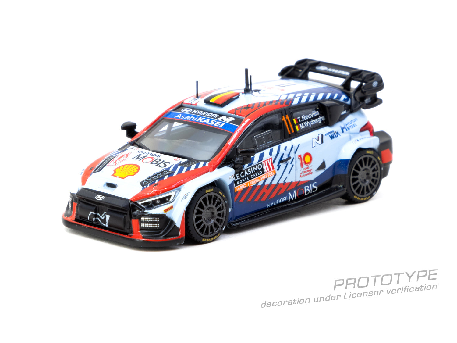 Tarmac Works 1/64 Hyundai i20 N Rally1 Hybrid Rallye Monte-Carlo 2024