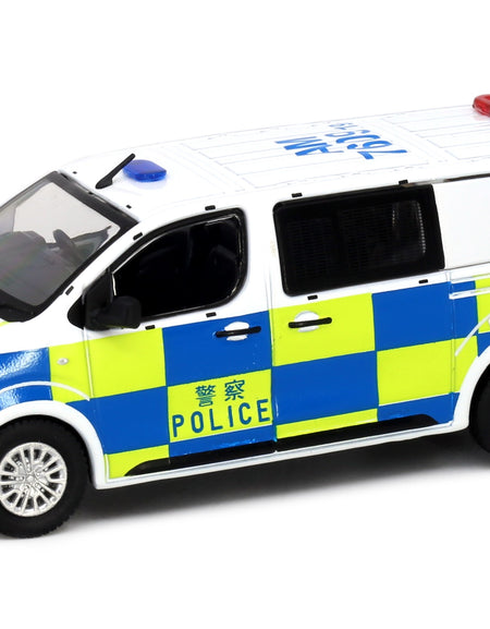 Tiny City 185 Die-cast Model Car - Peugeot Expert Police Traffic (AM7609)