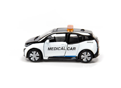 Load image into Gallery viewer, TINY City No.112 HK Hong Kong BMW i3 KMB Medical Mini Toy car Diecast Model
