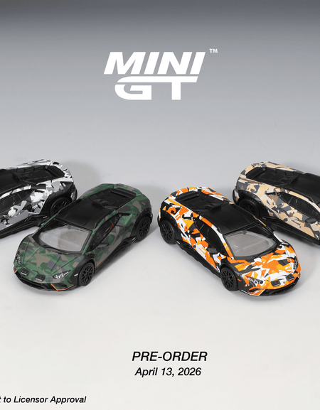 (Pre-order) Mini GT MGTS0026 Lamborghini Huracán Sterrato All Terrarin Set Model