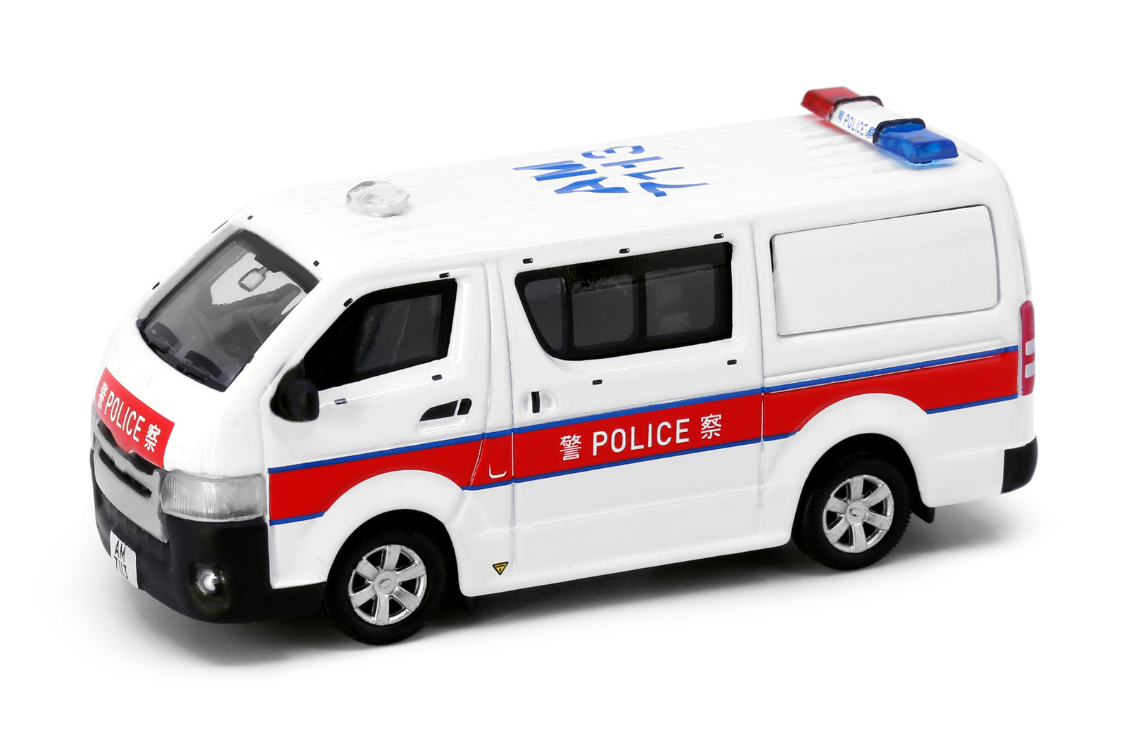 Tiny City 02 Die-cast Model Car - Toyota Hiace (Silver Wheel) (AM7113)
