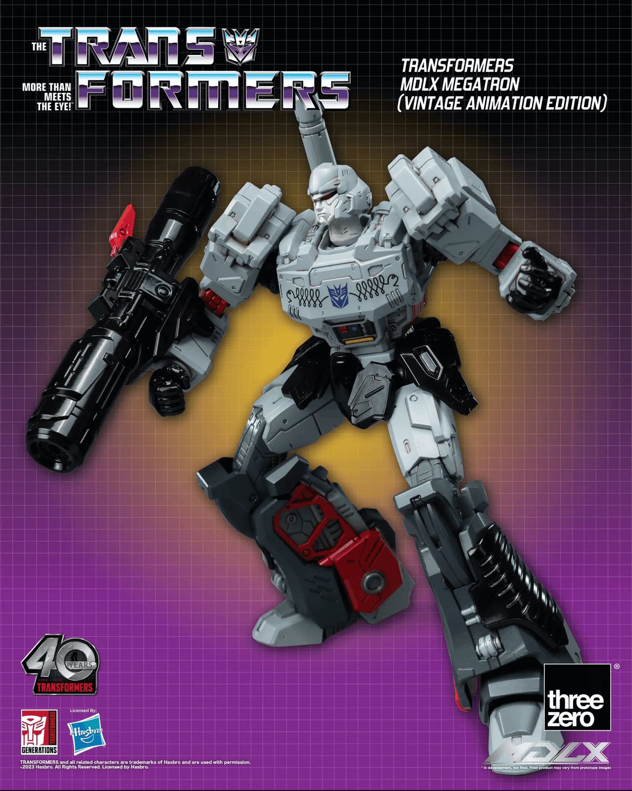 Threezero MDLX Transformers MDLX Megatron  (Vintage Animation Ed.)