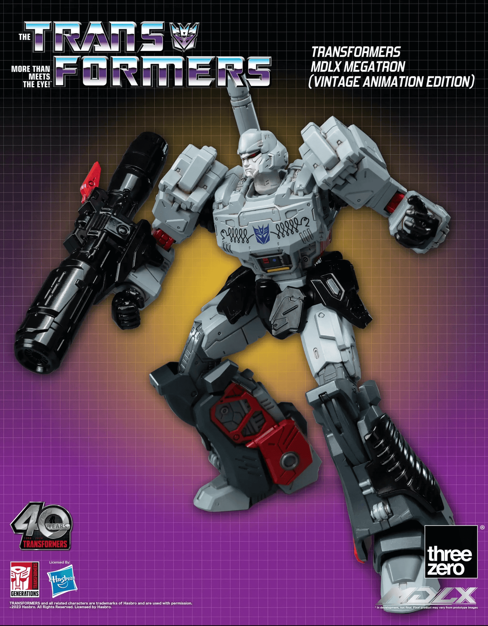 Threezero MDLX Transformers MDLX Megatron  (Vintage Animation Ed.)