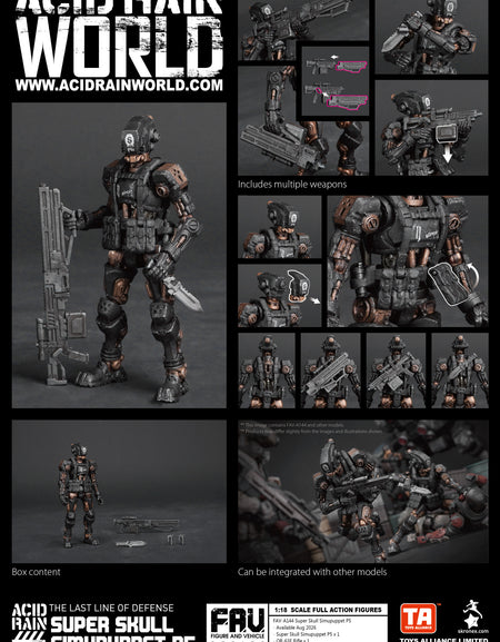 Toys Alliance FAV-A144 Super Skull Simupuppet P5 Acid Rain Figurine