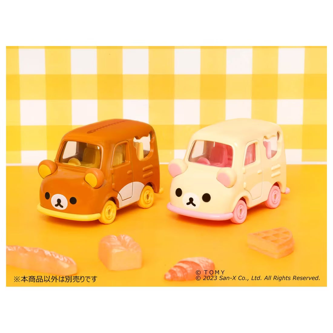 Takara Tomy Dream Tomica Diecast Model Car No.155 Rilakkuma Car