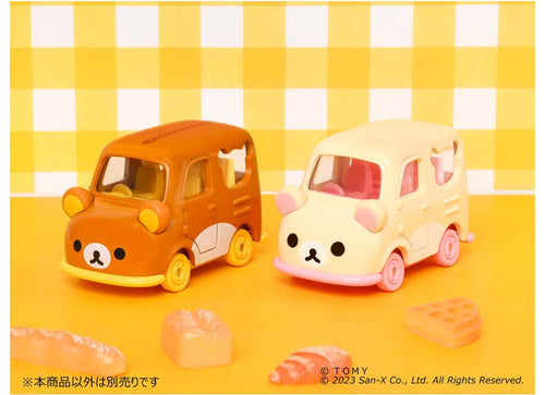 Load image into Gallery viewer, Takara Tomy Dream Tomica Diecast Model Car No.155 Rilakkuma Car
