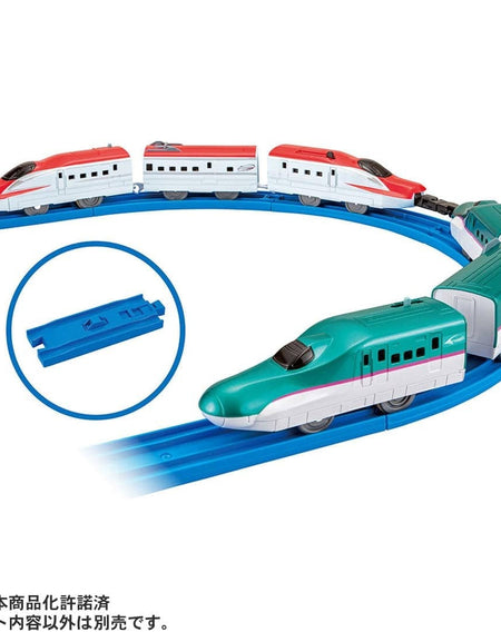 Takara Tomy Plarail Train Set - Shinkansen Series E5 & Series E6 Connect Set