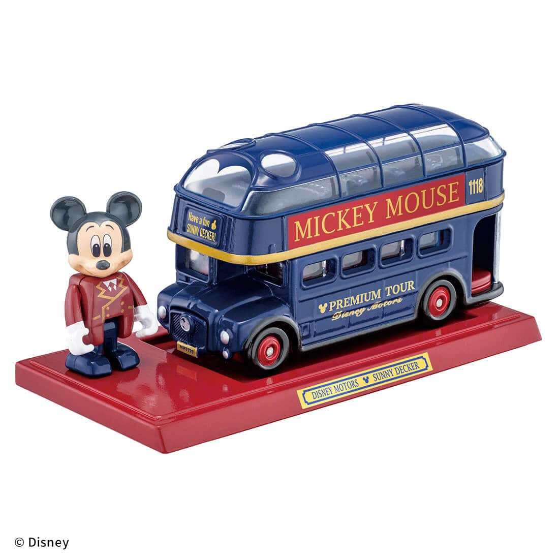 Takara Tomy Tomica Dream Disney Motors SP Sunny Decker Mickey Mouse Car Set