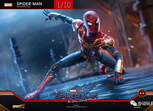 Load image into Gallery viewer, ZD Toys Marvel Avengers 1/10 Spiderman Intergraded Suit No Way Home Figure
