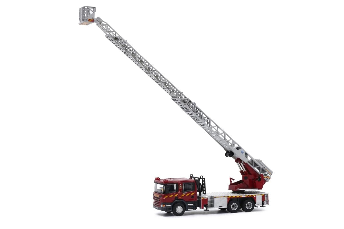 Tiny City 199 Die-cast Model Car - Scania HKFSD Turntable Ladder 55M (F6001)