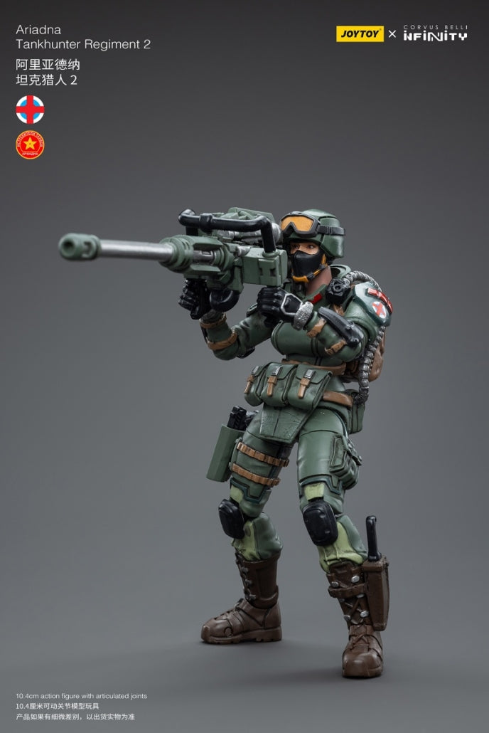 JOYTOY x Corvus Belli Infinity 1:18 Ariadna Tankhunter Regiment 2 Action Figure