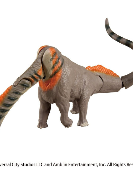 Takara Tomy Ania Jurassic World Titanosaurus Dinosaur Figure with Battle Card