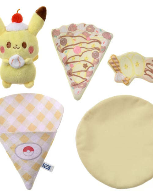 Load image into Gallery viewer, Takara Tomy Pokemon Poke Piece Crepe Plush Swaddle Pikachu
