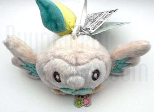Load image into Gallery viewer, Takara Tomy Arts Pokemon Pokepeace Plush Mascot Rowlet (Colorful Ver.) 13cm
