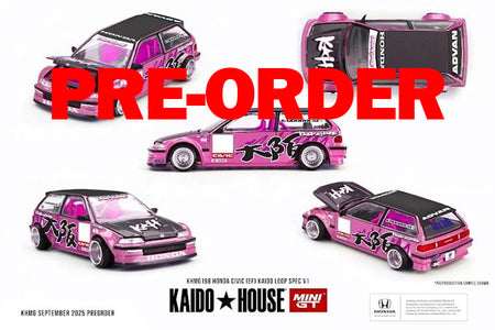 (Pre-order) Kaido House X Mini GT Honda Civic (EF) Kaido Loop Spec V1 #KHMG198