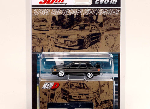 Load image into Gallery viewer, Hobby Japan 1/64 Mitsubishi Lancer RS Evolution III Initial D Kyoichi Sudo vs RT
