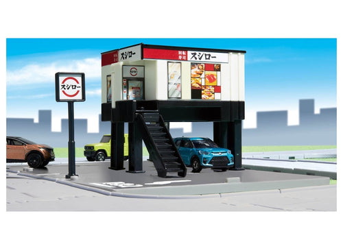 Load image into Gallery viewer, Takara Tomy Tomica World Town - Sushiro play Set
